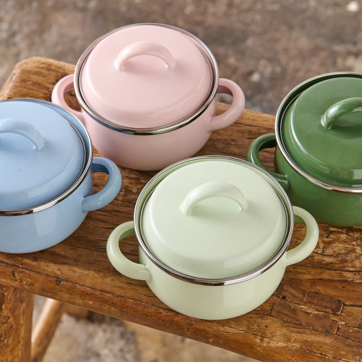 Enamel Pots-1